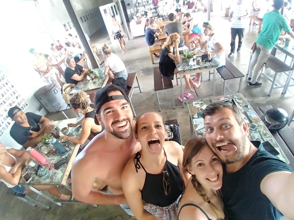 brunch with friends in Canggu