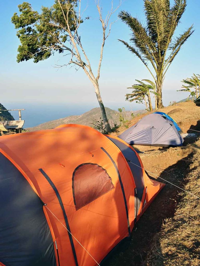 camping at Lahangan Sweet