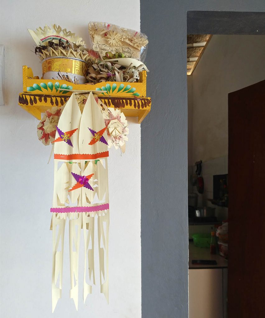offerings in Bali for Galungan